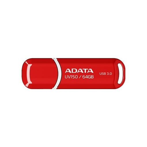 ADATA DashDrive UV150 - USB Drive - 64GB - USB 3.0 - Red