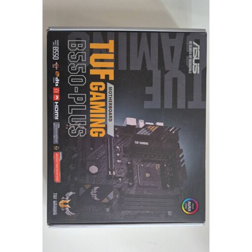 Placa base Asus TUF Gaming B550-PLUS - Chipset AMD - ATX - 128 GB de RAM DDR4 máx - 4 ranuras memoria