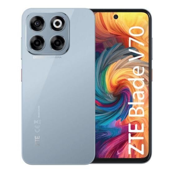 ZTE Blade V70 6.7" Double SIM Android 14 4G USB Type-C 8 Go 256 Go 5000 mAh Gris
