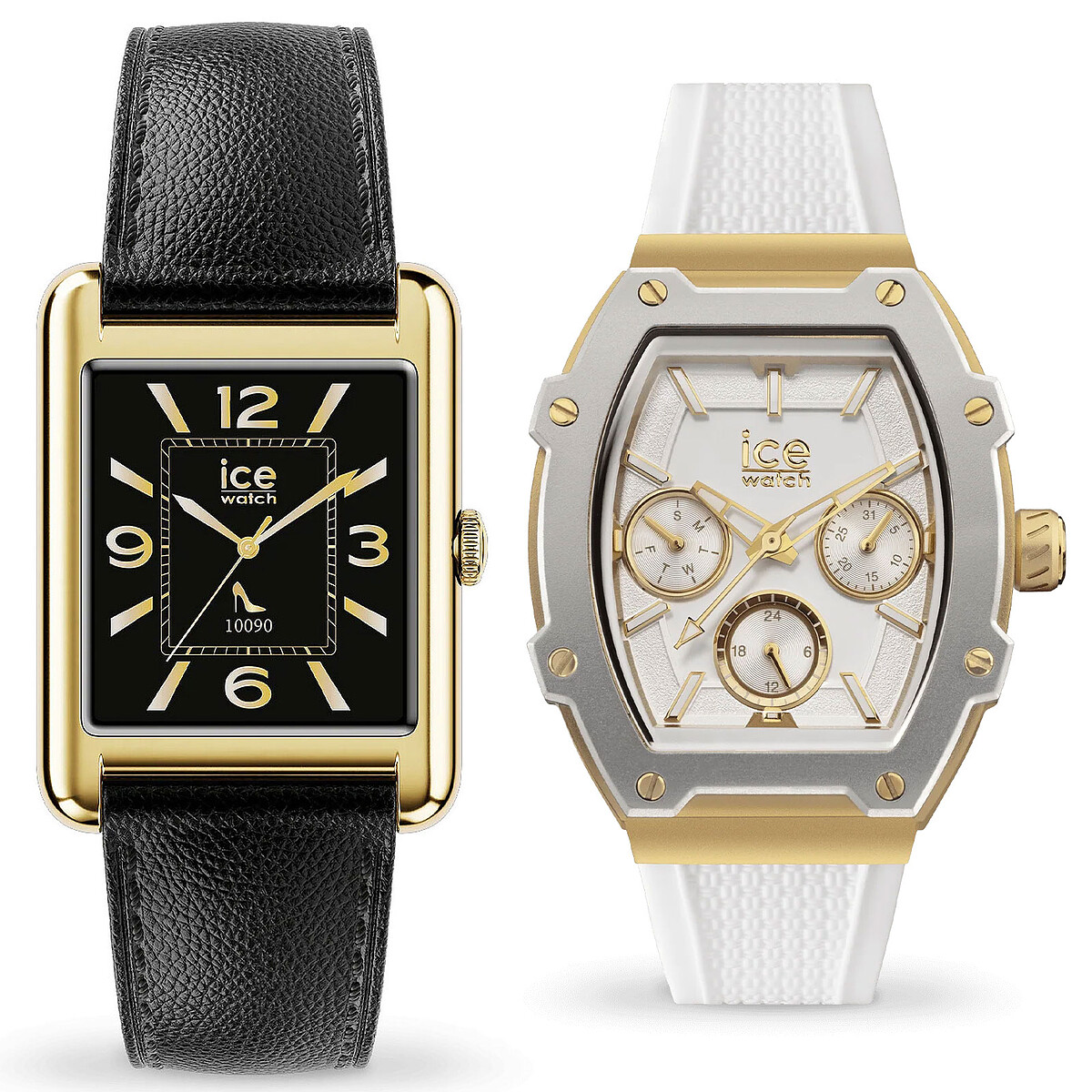 Ice Watch Ice Smart TKS 2.0 Reloj Inteligente de 1.40' AMOLED, Negro y Oro