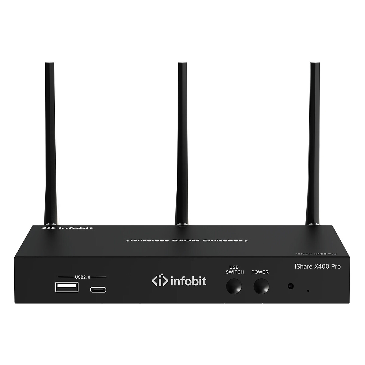 Conmutador de presentación inalámbrico Infobit iShare X400 Pro