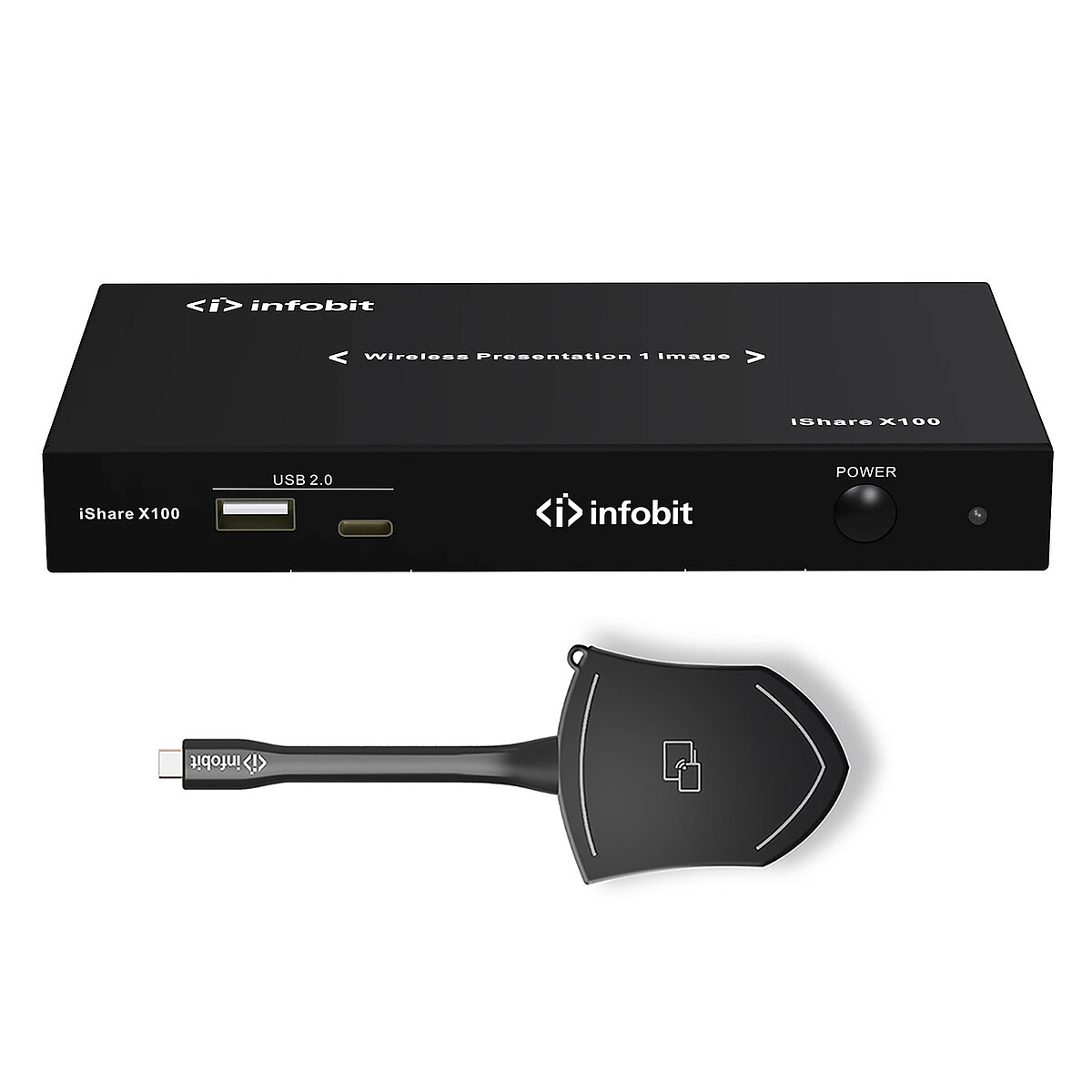 Sistema de presentación Infobit iShare X100 + CX USB-C