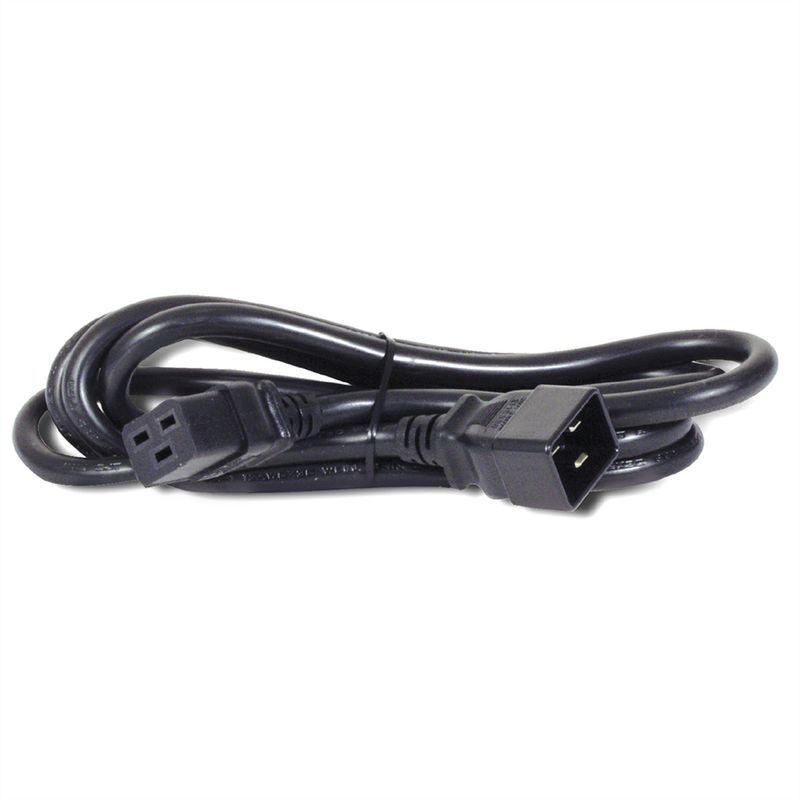 Câble Bachmann IEC320/C19-C20 16A, 1m Noir