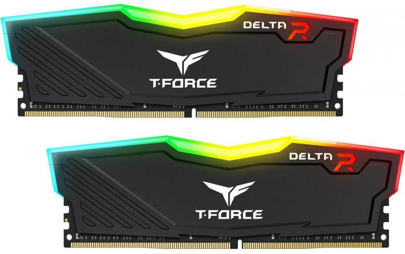 RAM Team Group D4 3200 16GB C16 Delta RGB Negro K2
