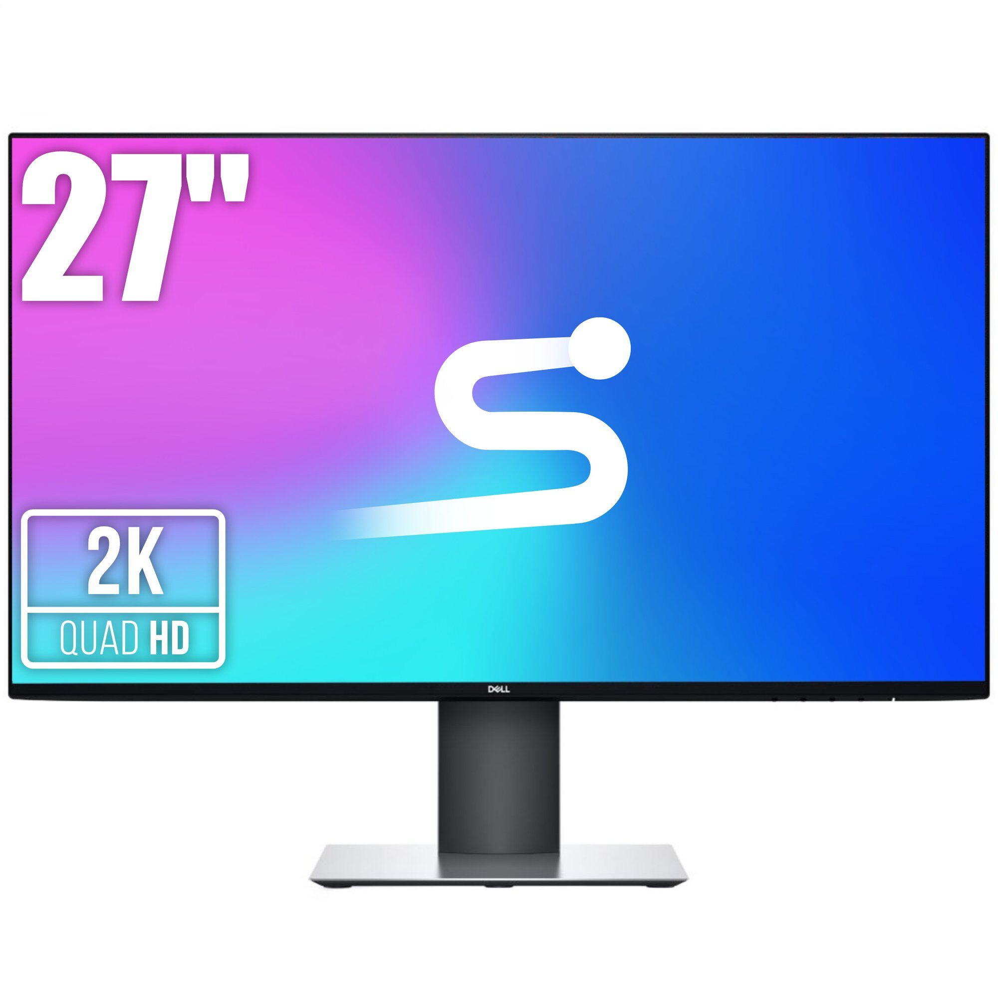 Dell UltraSharp U2719DC Borderless Monitor 27" LED IPS USB-C HDMI DP 2K 2560x1440