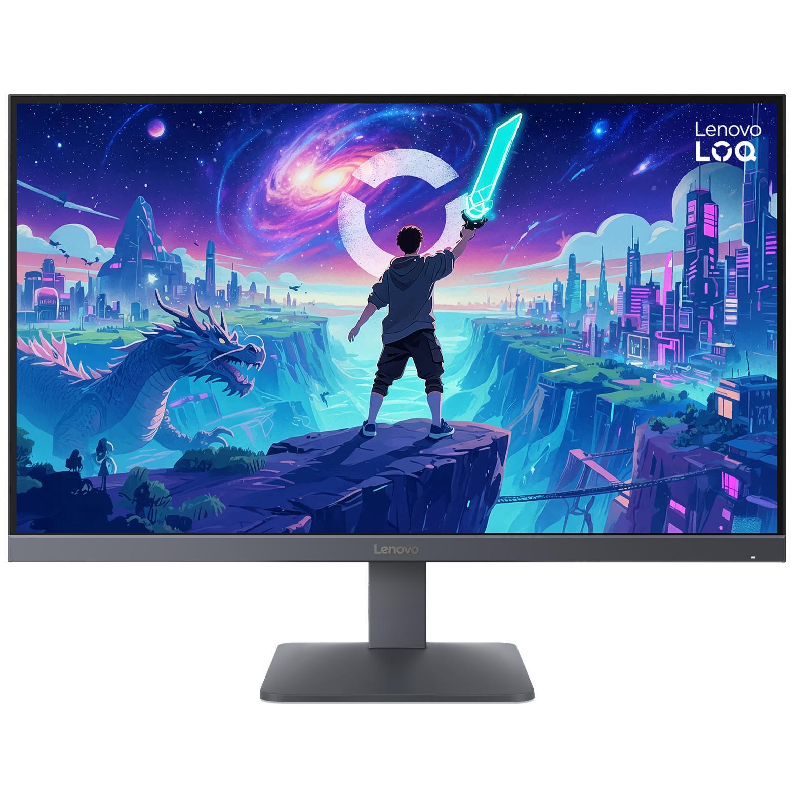 Lenovo LOQ 27Q-10 27" Quad HD LED Monitor, Black