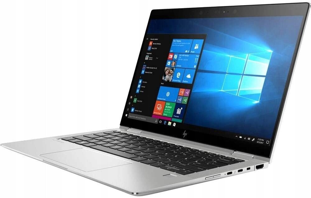 Ordinateur portable HP EliteBook X360 1030 G3 avec processeur Intel Core i5-8250U, 8 Go de RAM et 256 Go SSD, écran FHD tactile