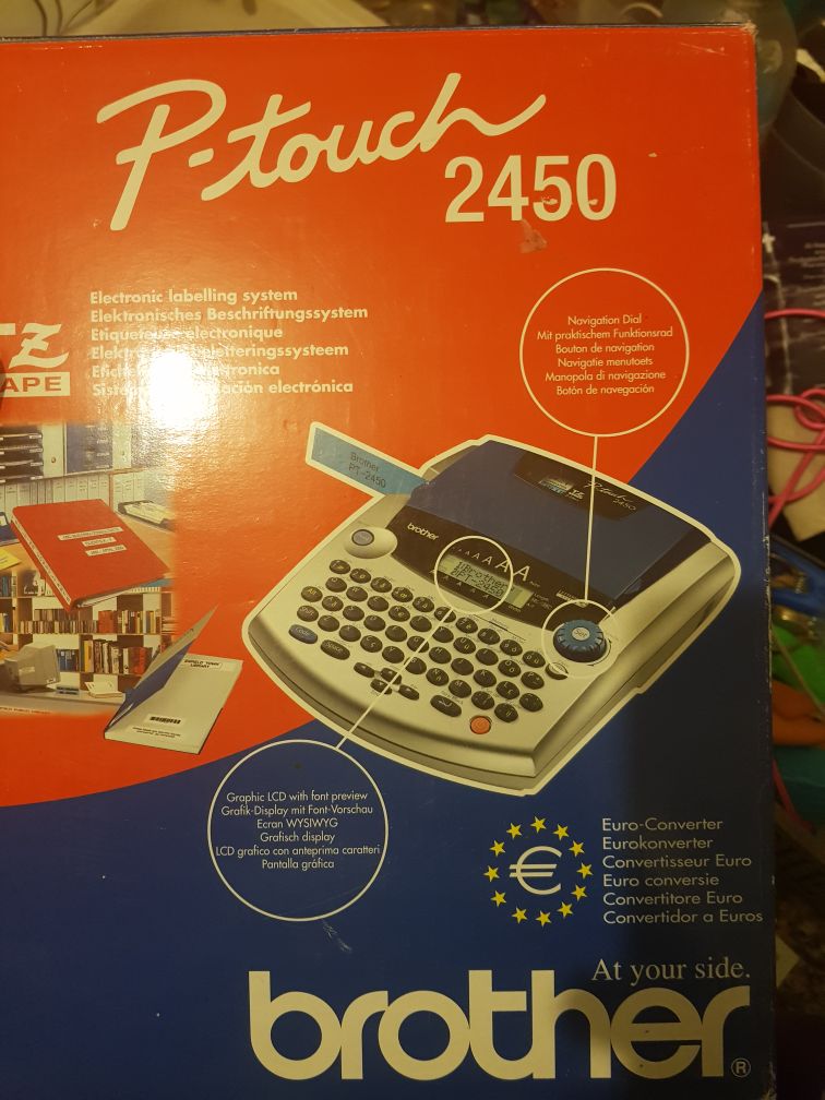 Brother P-Touch PT-2450 Label Maker