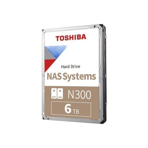 Unidad de disco duro interna Toshiba N300 NAS de 6 TB