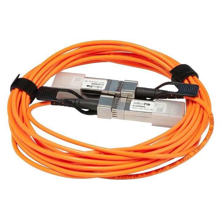 Câble Mikrotik SFP+, 5 m, Fibre optique et InfiniBand