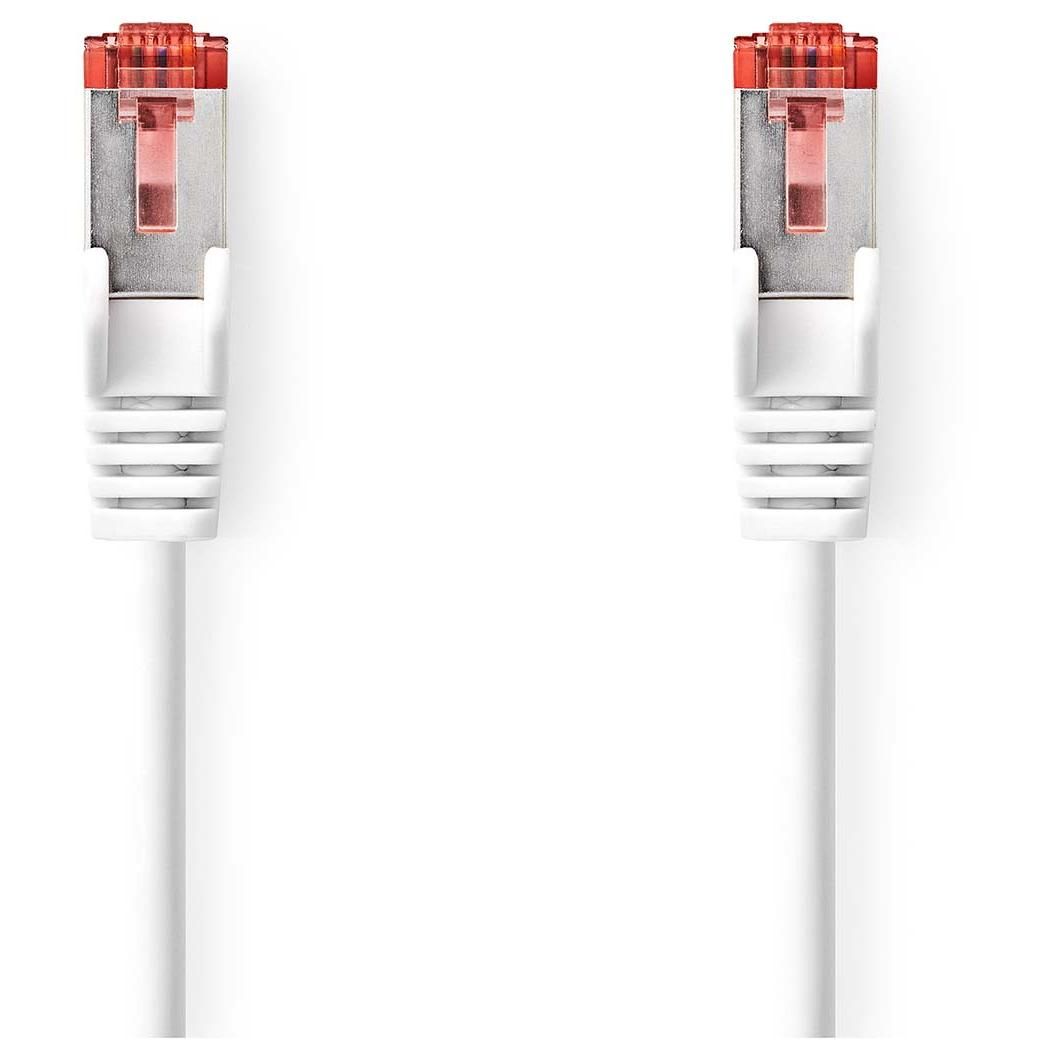 Nedis Cat6 Network Cable, 0.5m, White (S/FTP)