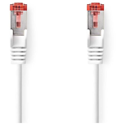 Nedis Cat6 Network Cable, 0.5m, White (S/FTP)