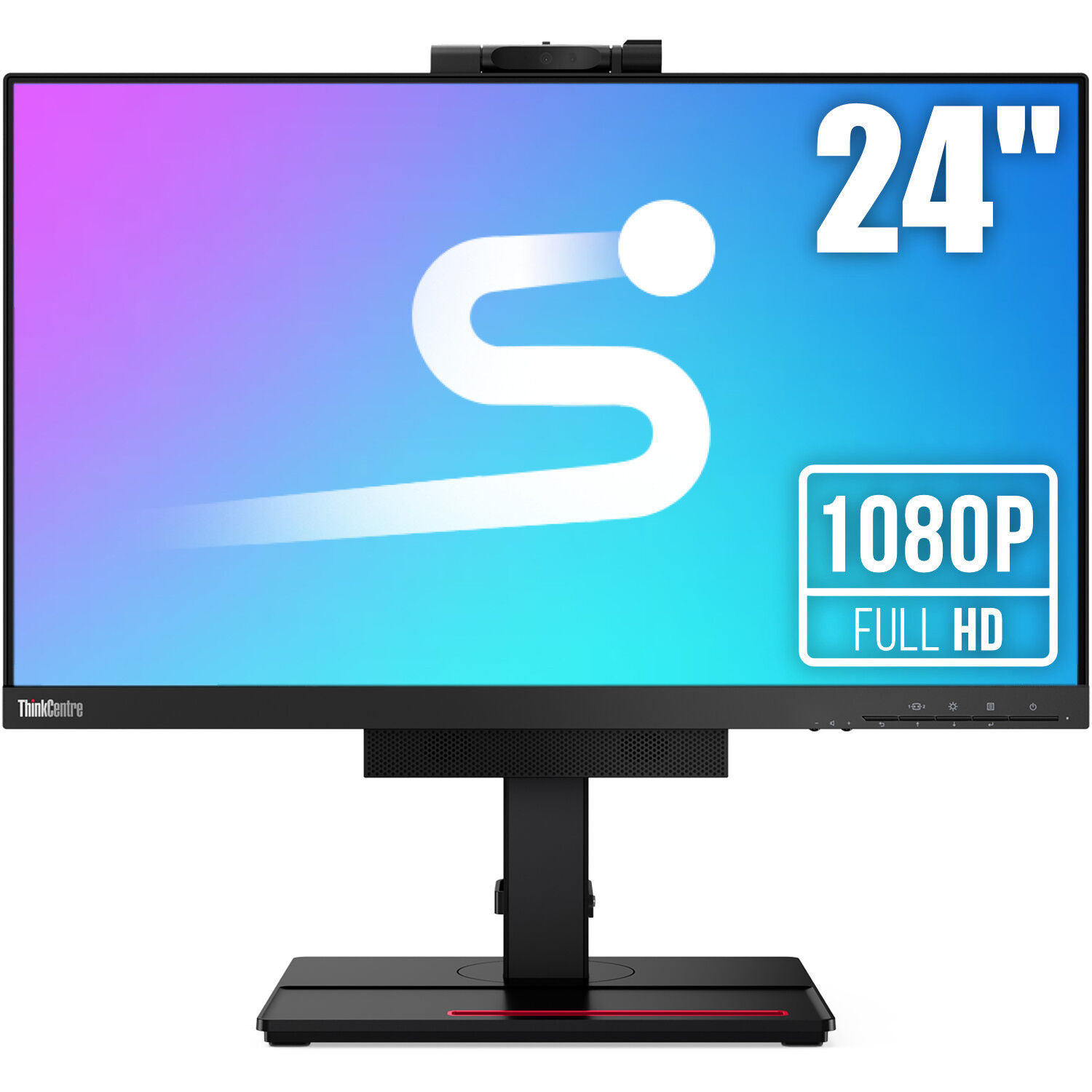 Zestaw Ordinateurowy All-in-One Lenovo ThinkCentre M75Q GEN 2 + Tiny-in-One 24 Gen 4 5300GE 16Go 1To SSD Kam Wifi W11P KL A