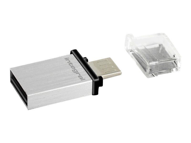 Unidad USB Integral Micro Fusion - 16 GB - USB 3.0 / micro USB