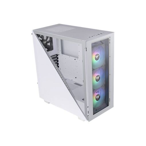 Caja de ordenador Thermaltake Divider 300 TG RGB Media Torre - Blanca
