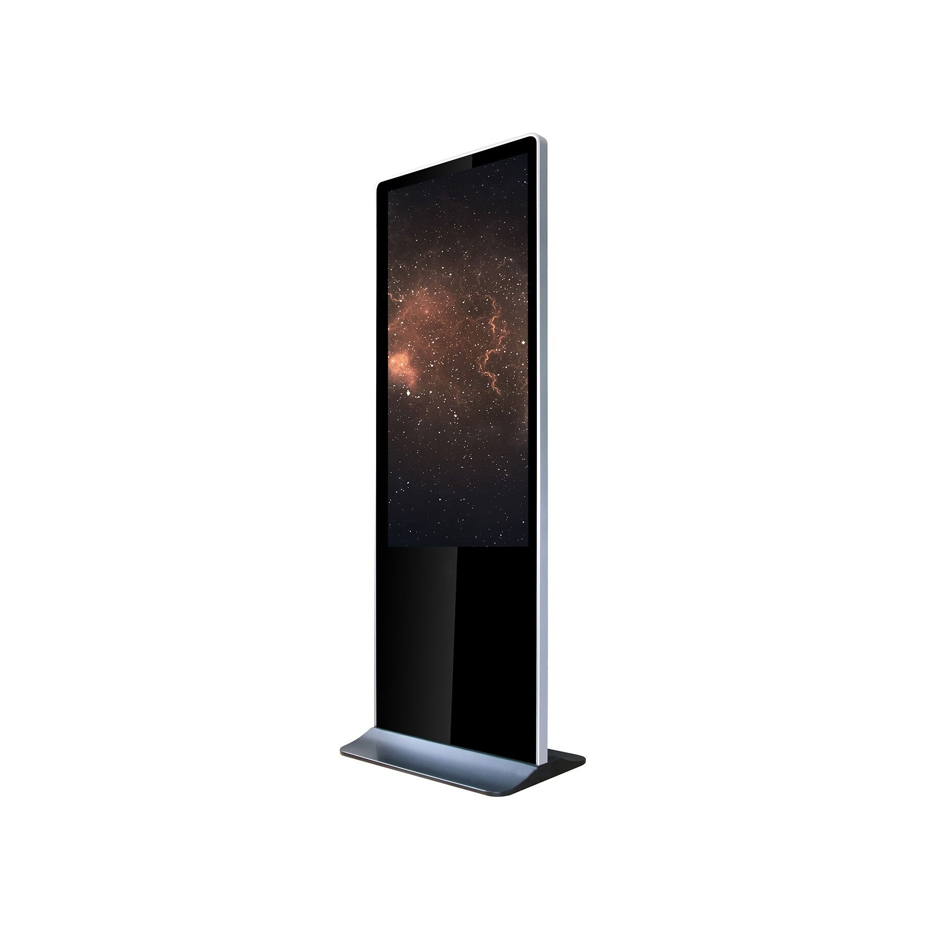 Kimex 55-Inch Touchscreen Video Totem, Full HD, 500 cd, 24/7, Indoor