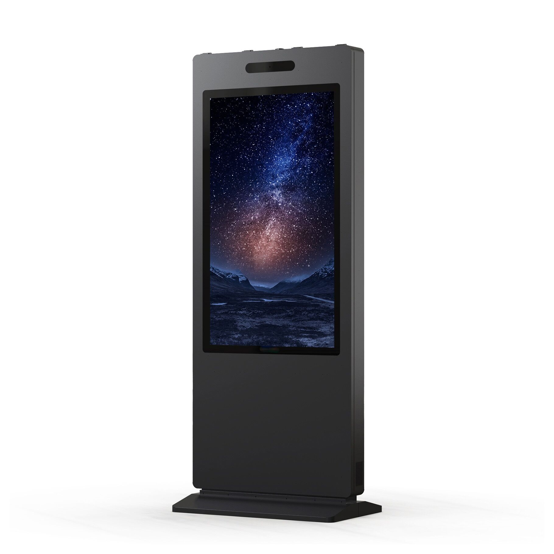 Kimex Outdoor Touchscreen Video Totem, 55" Full HD