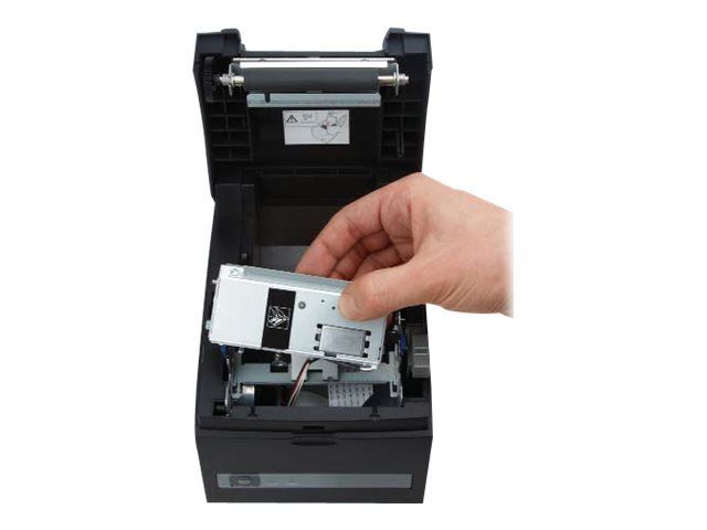Citizen CT-S310II Thermal Receipt Printer - Monochrome (2 Colors) - 8cm, 5.8cm Roll - 203 dpi - Up to 160 mm/s - USB, Serial - Cutter - Black
