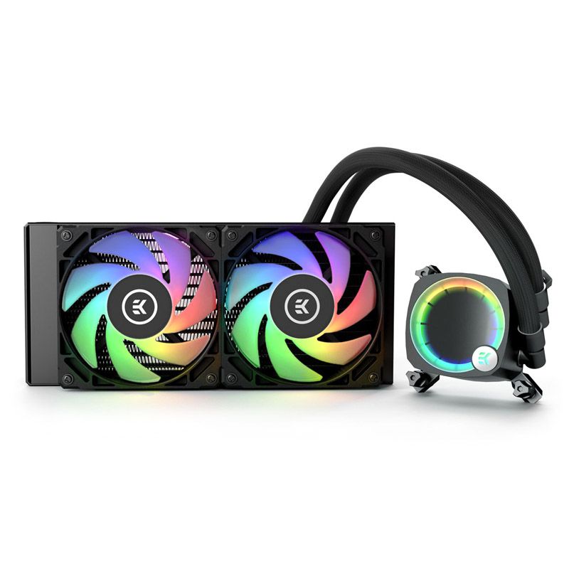 Ek Water Blocks Ek-Nucleus AIO CR240 Lux RGB All-in-One Liquid CPU Cooler