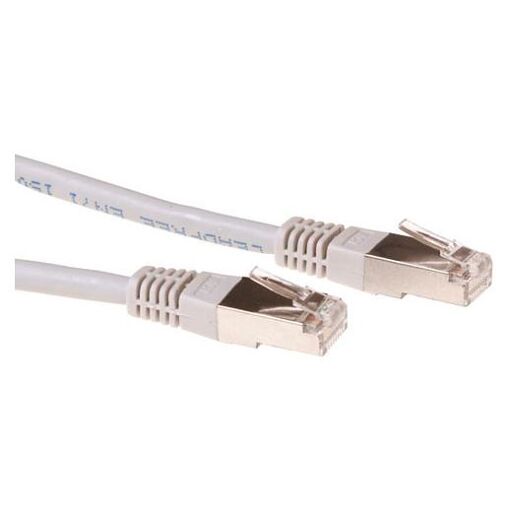 ACT SSTP Category 6 PIMF Patchcord, Grey, 1m