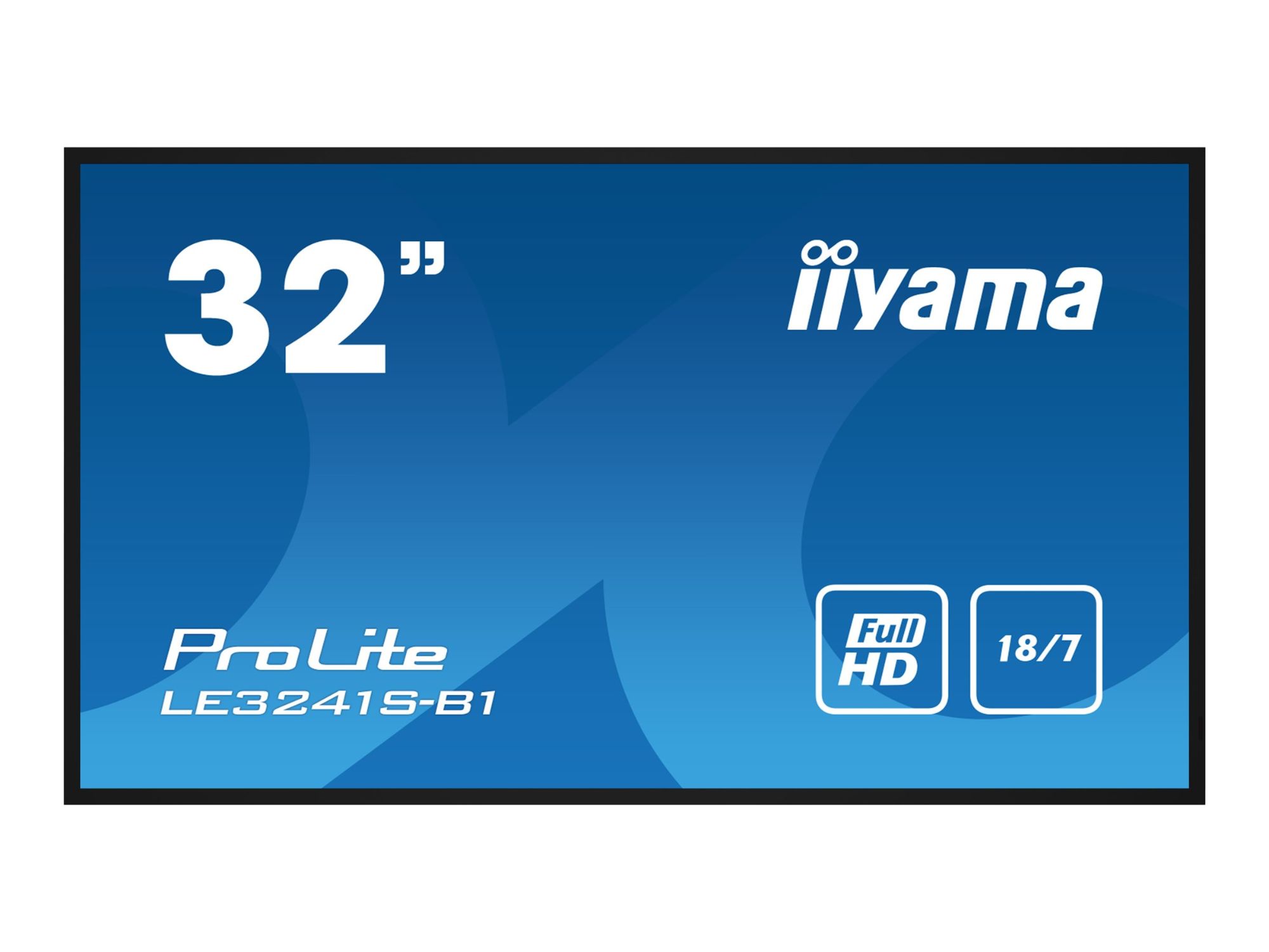 iiyama ProLite LE3241S-B1 32-Inch LED Monitor, Full HD 1080p, IPS, 8ms Response Time