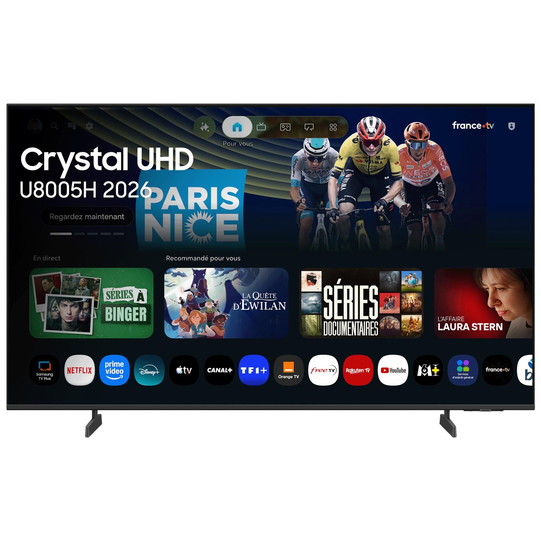 Samsung 50" Crystal UHD U8005H 4K Vision AI Smart TV (2026)
