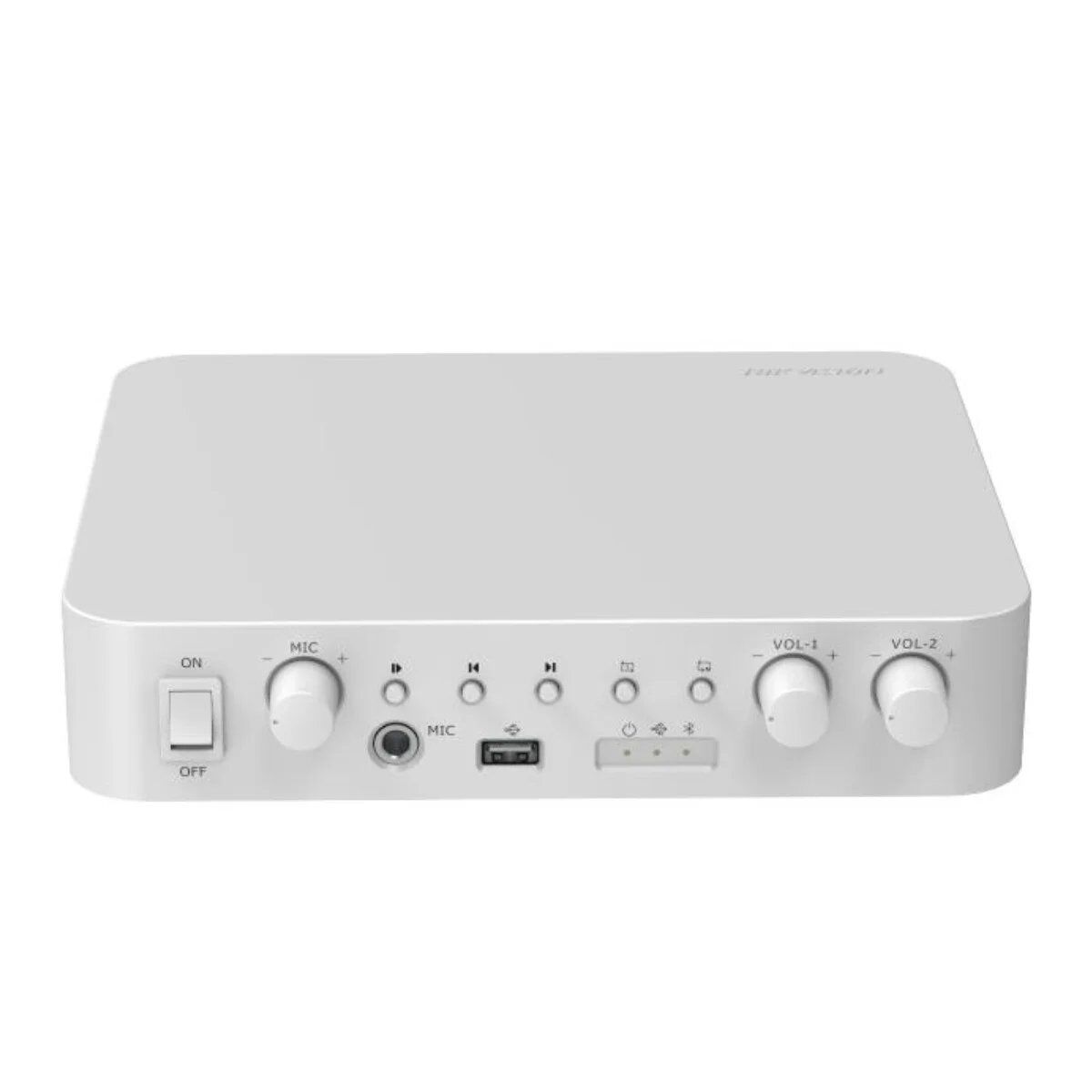 Amplificateur analogique Hikvision 60W 2 zones blanc - DS-QAE0A60G1-VB