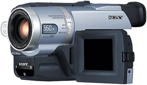 Sony Handycam DCR-TRV140E - Camcorder - 540K Pixel - 20x Optical Zoom - Digital8 - Grey/Silver
