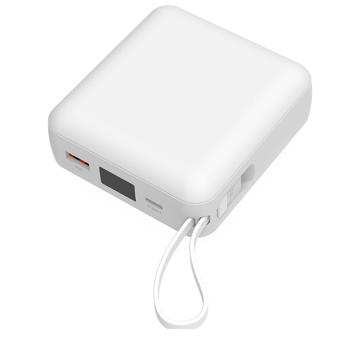 Batterie externe Akashi 22,5W charge rapide (Blanche)