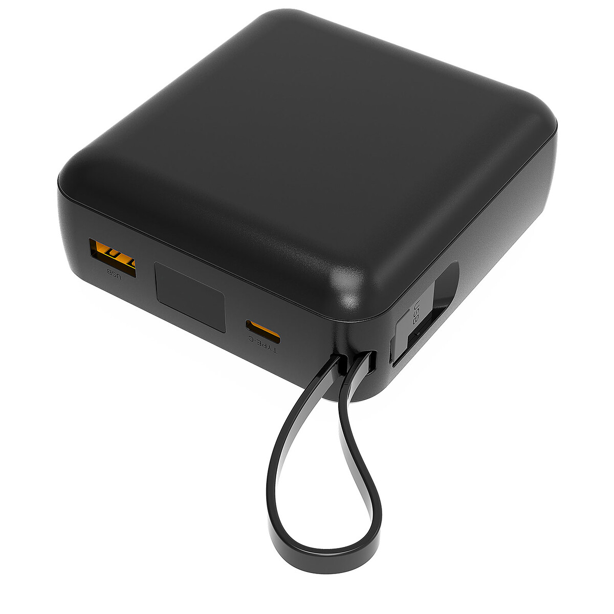 Batterie externe Akashi 22,5W charge rapide (Noir)