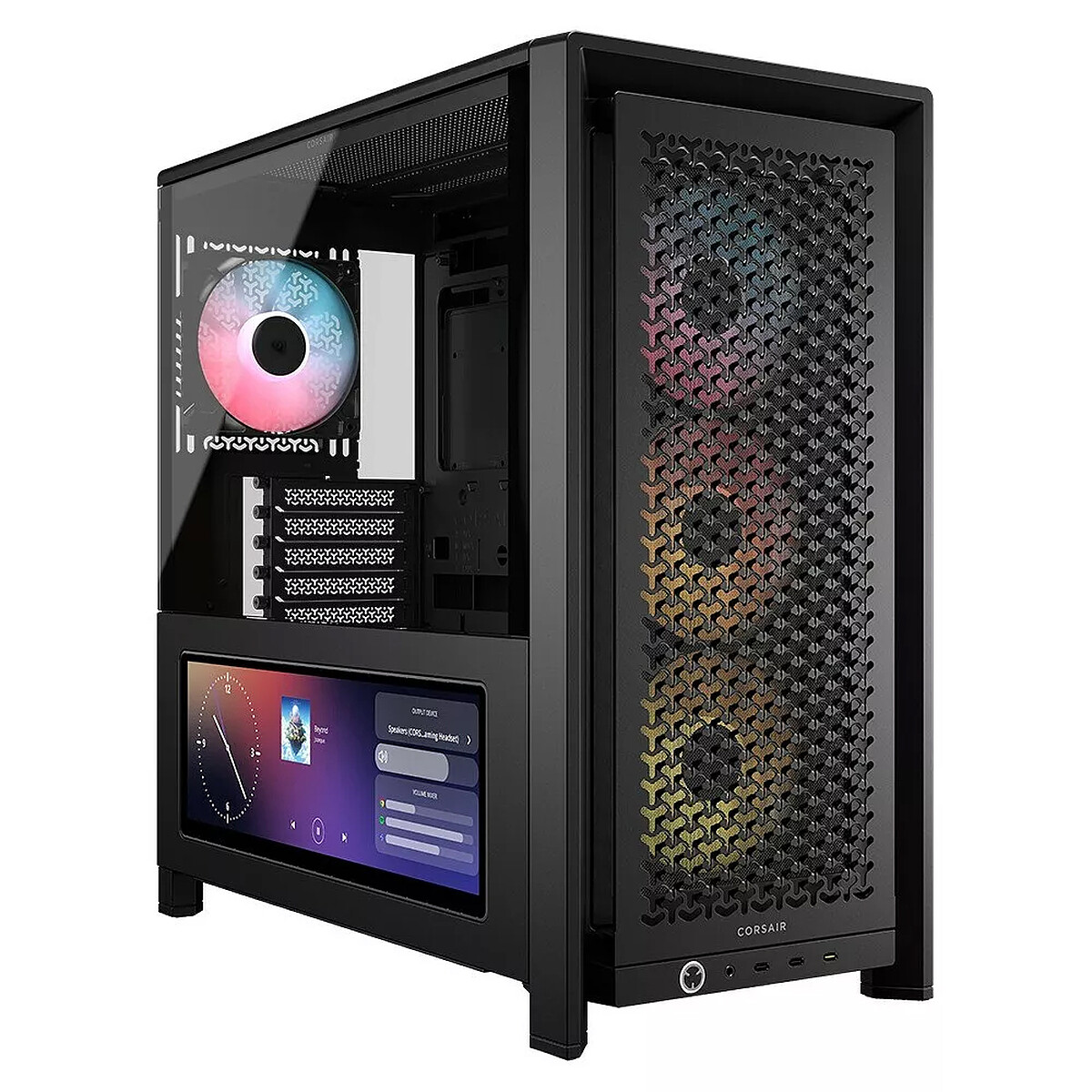 Caja Corsair Frame 4000D LCD RS (Negra)