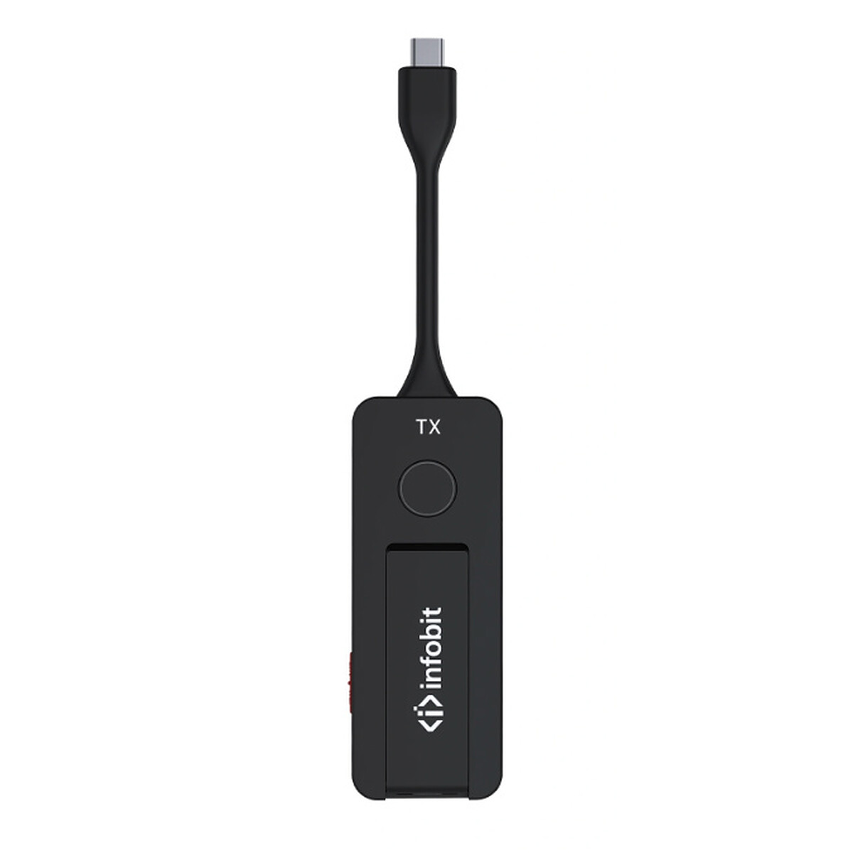 Dongle de presentación inalámbrico Infobit iShare Flip-CT 4K60 USB-C (DisplayPort 1.4)