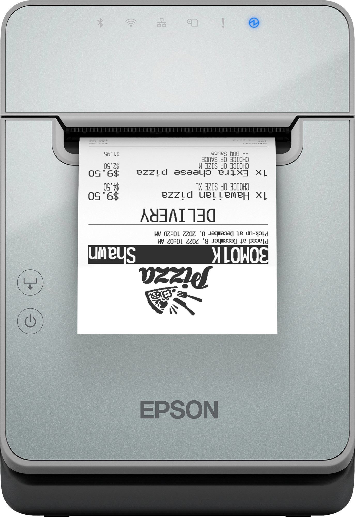 Impresora de etiquetas térmicas directa Epson TM-L100 203 x 203 DPI con Ethernet/LAN