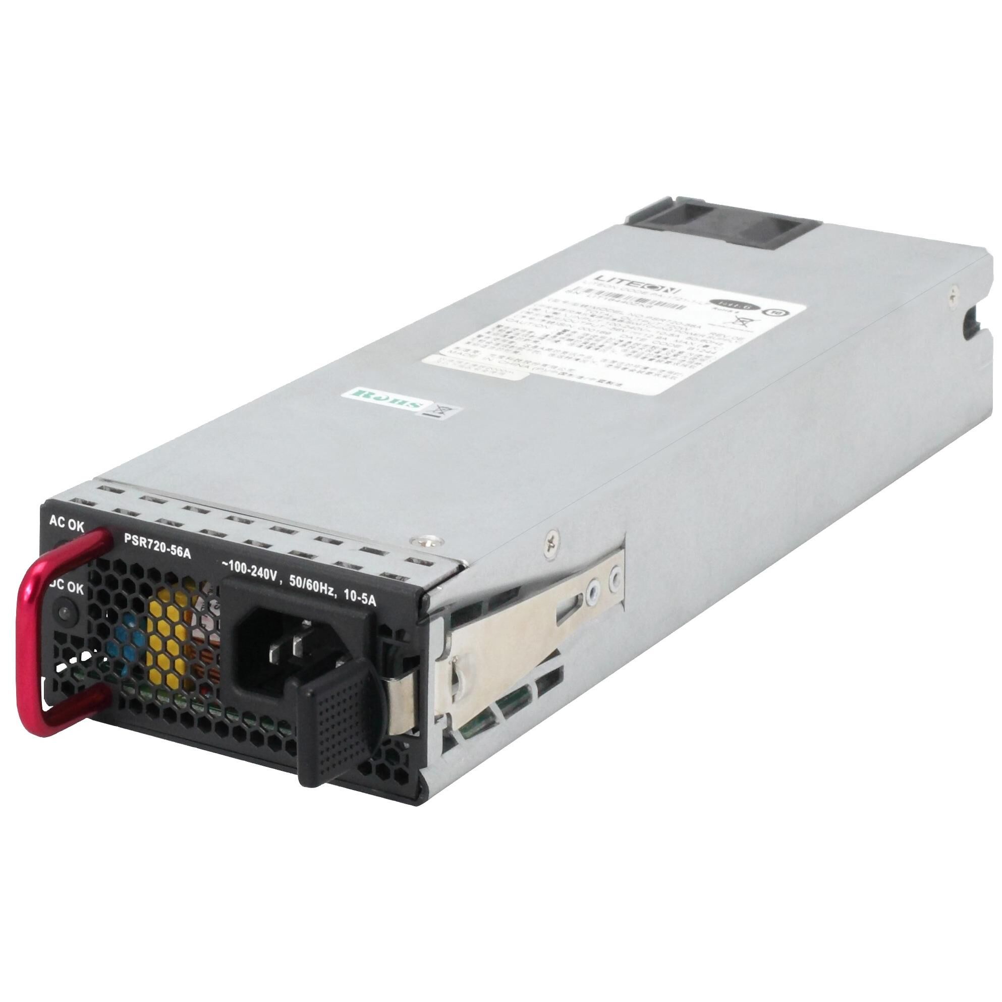 HP X362 Power Supply - Hot-Swappable/Redundant (Plug-in Module) - 100-240V AC - 720W - Europe - for HPE 5130 24, 5130 48, 5500-24, 5500-48, 5510 24, 5510 48; FlexNetwork 5510 24, 5510 48