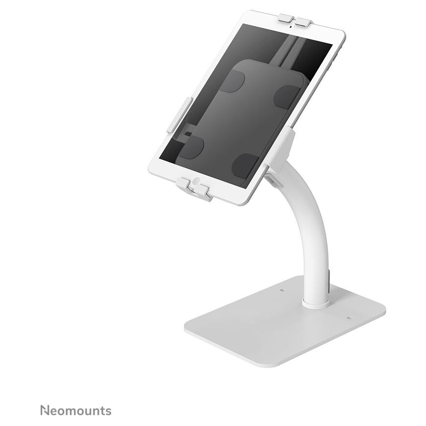Support de bureau Neomounts DS15-625WH1 pour tablette 7,9 à 11 pouces - verrouillable - universel
