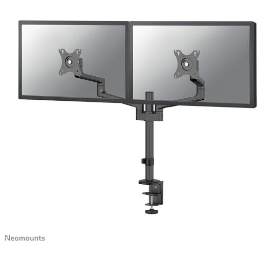 Soporte para pantalla Neomounts DS60-425BL2 de movimiento total para dos monitores - Ahorro de espacio
