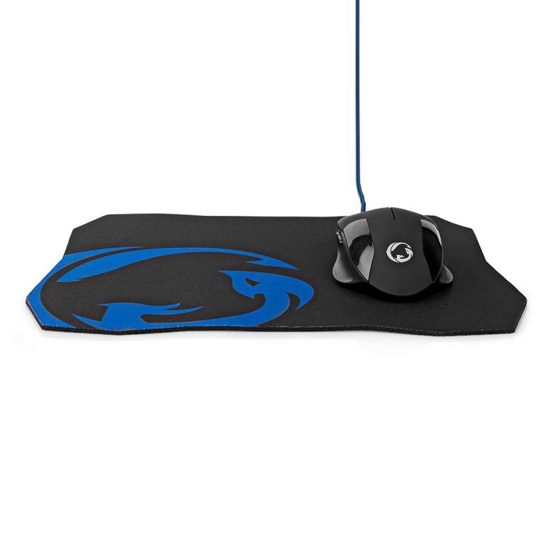 Nedis Gaming Mouse and Keyboard Set - 1200/2400/4800/7200 DPI