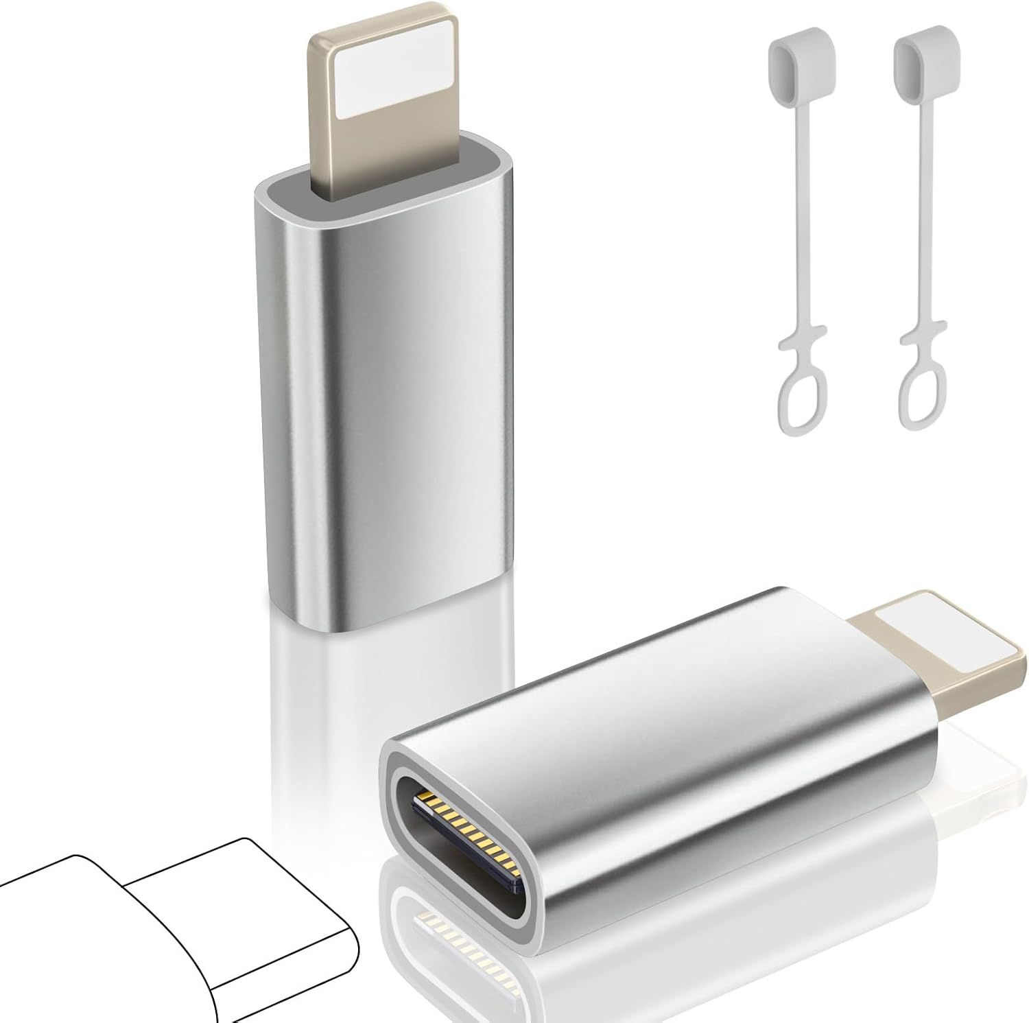 Adaptateur USB-C vers Lightning, Spider Instinct