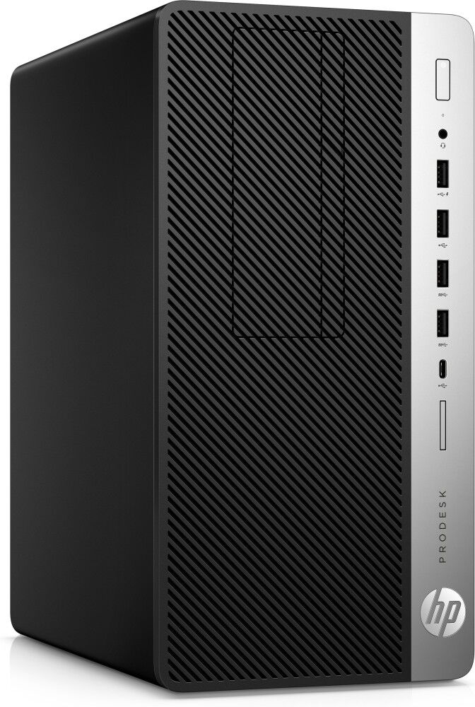 HP ProDesk 600 G4 Tower - Intel Core i5-8500, 16GB RAM, 120GB SSD, DVD-RW, Windows 11 Home
