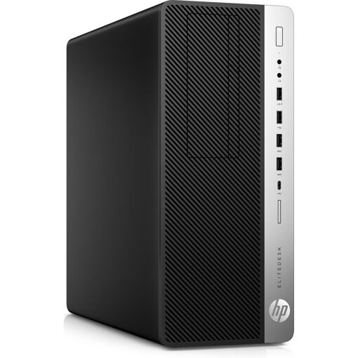 Tour HP Elitedesk 800 G4 - Processeur Intel Core i5-8400, 64 Go de RAM, 128 Go SSD, Lecteur DVD-ROM, Windows 11 Home