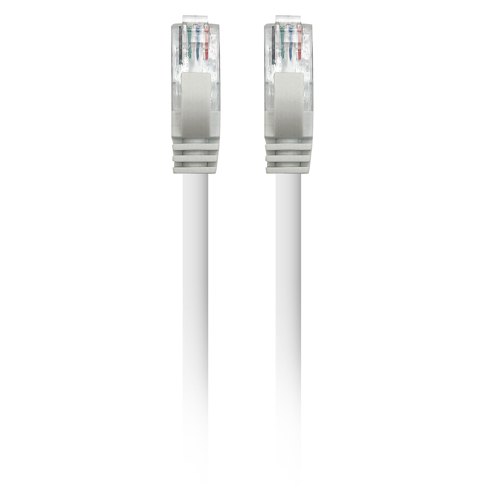 Textorm RJ45 CAT 6 UTP cable - male/male - 2 m - White