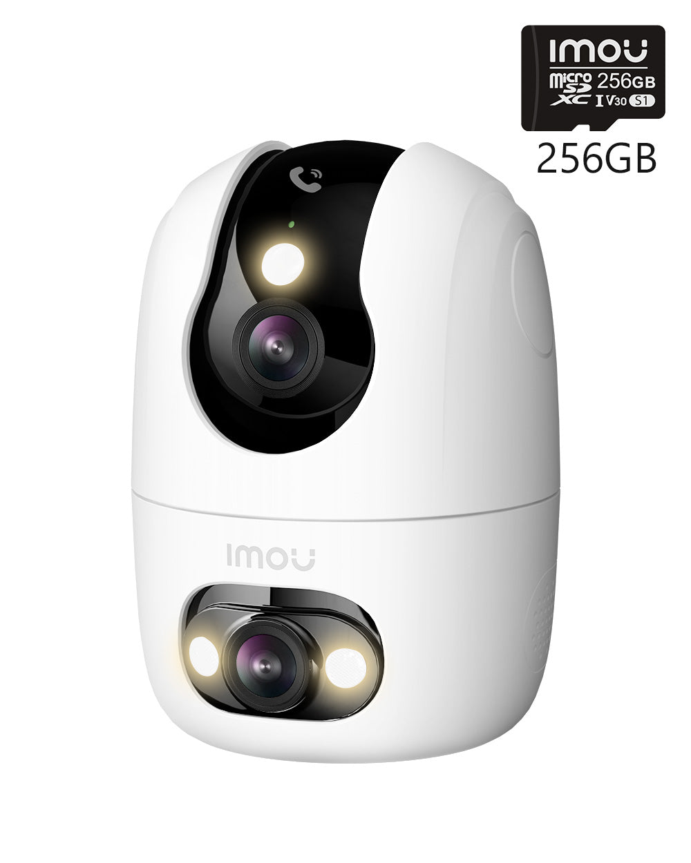 IMOU Ranger 2C Dual Camera - 4MP + 4MP/3MP + 2.4GHz/5GHz Dual Band, 3MPPT, 256GB Memory Card