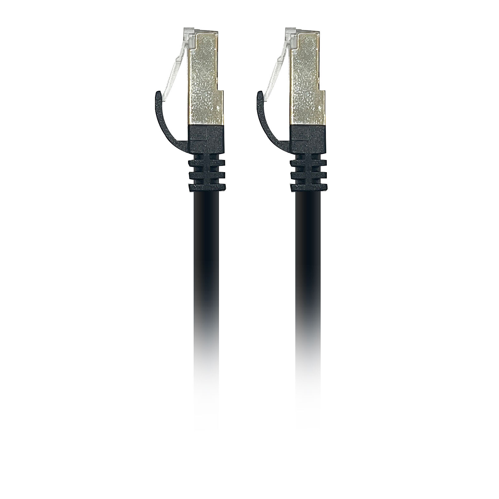 Textorm RJ45 CAT 7 SSTP cable - male/male - 0.5 m - Black