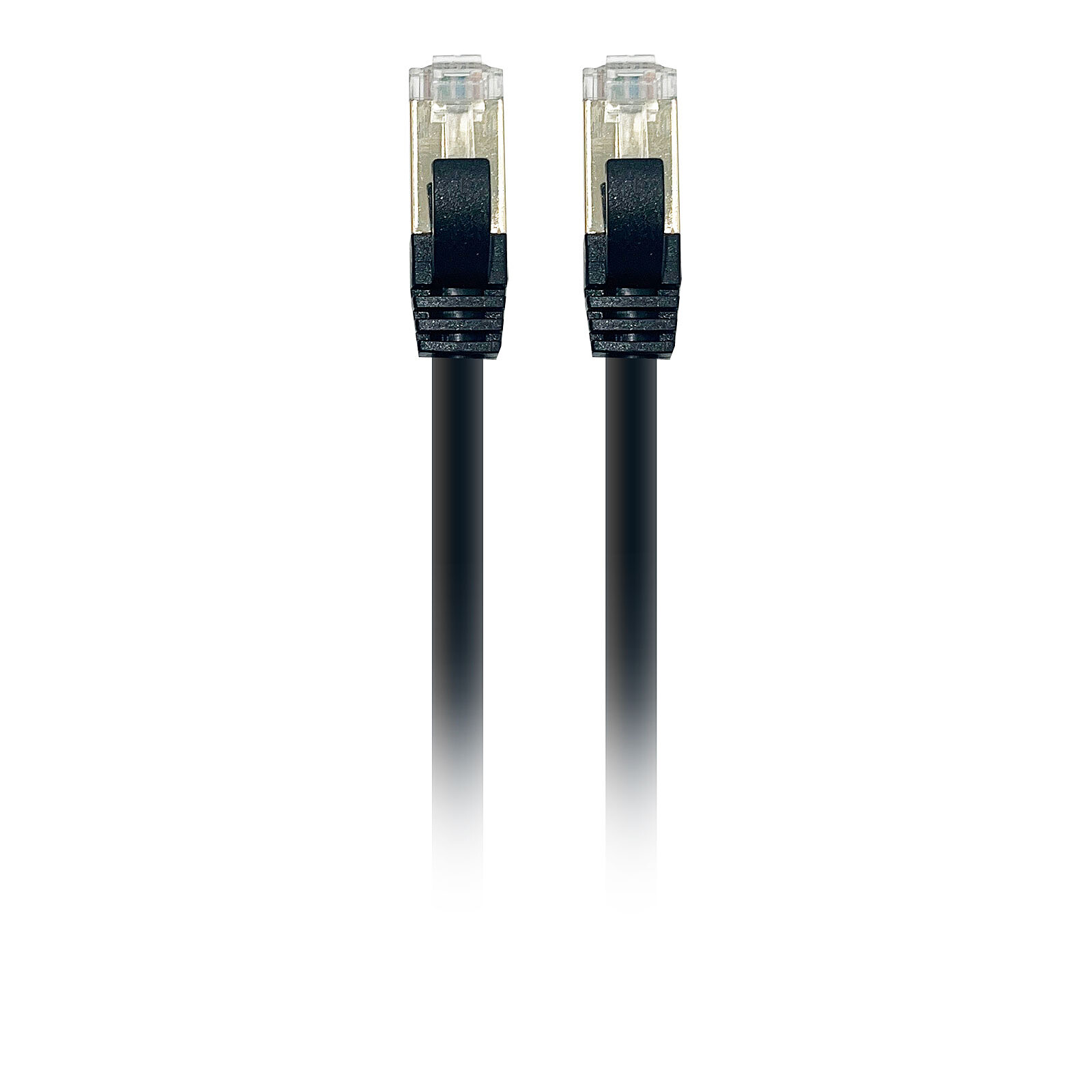 Textorm RJ45 CAT 7 SSTP cable - male/male - 0.5 m - Black
