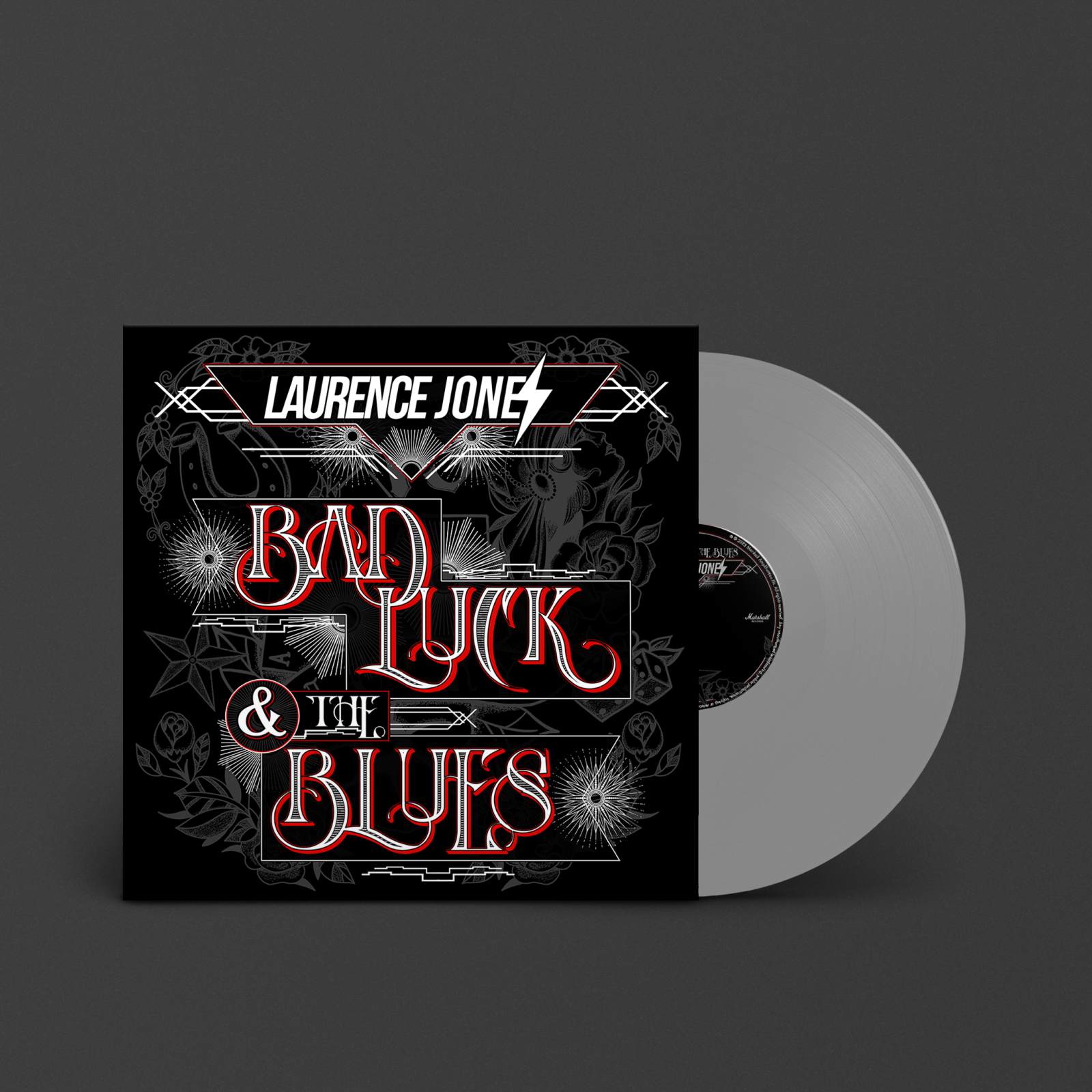 Bad Luck & The Blues - Laurence Jones (Vinyle Blanc)