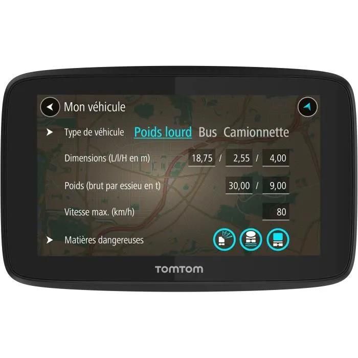 TomTom GO Professional 520 - Heavy-Duty GPS Navigator - 5" Screen