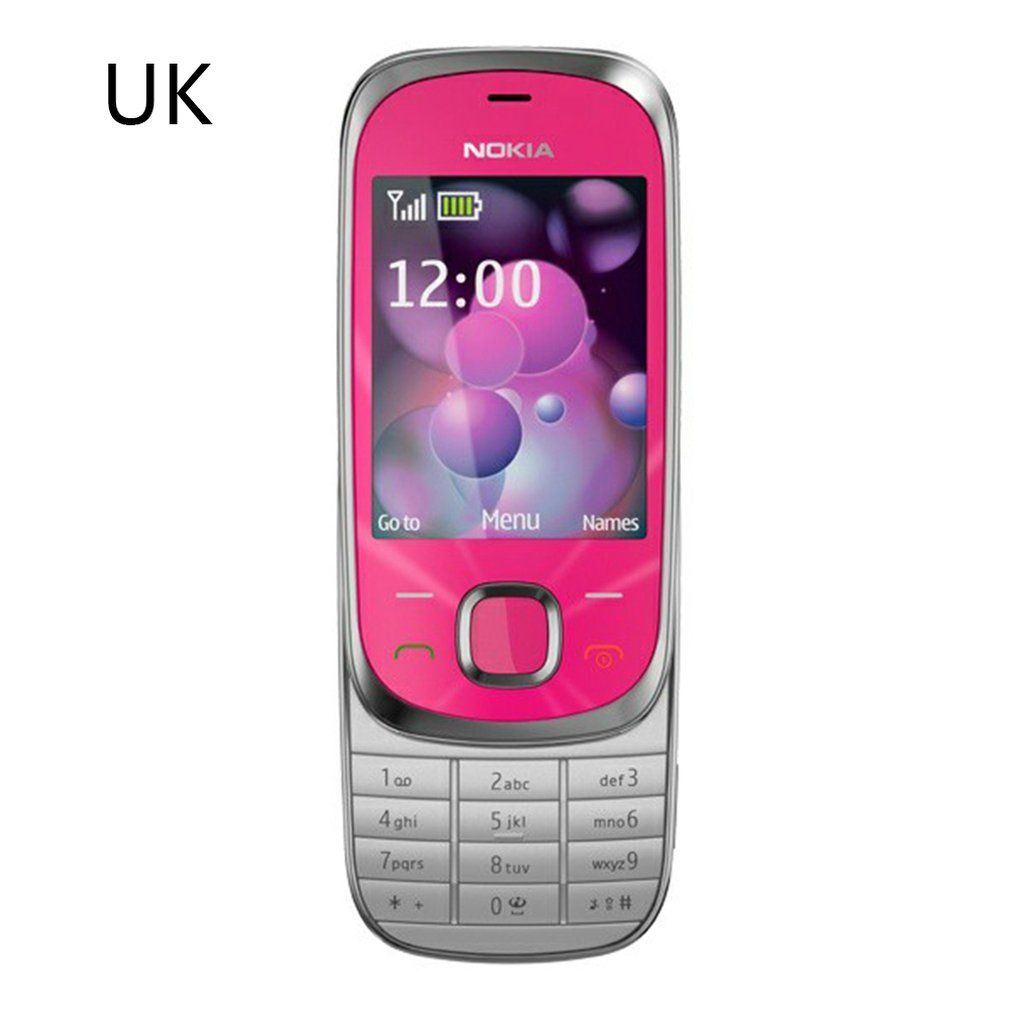 Teléfono móvil Nokia 7230 3G con carcasa deslizable - Teléfono música