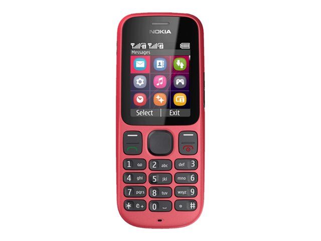 Nokia 101 Doble SIM, Rojo coral