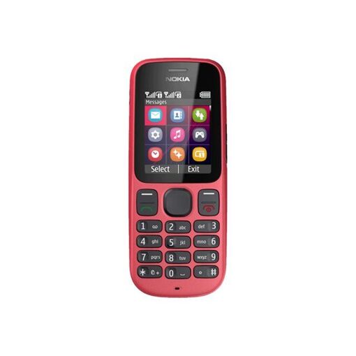 Nokia 101 Double SIM, Coral Red