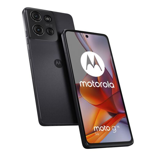 Motorola Moto g75 5G - 6.78" Hybrid SIM, 8GB RAM, 256GB Storage, 5000mAh Battery, Gray